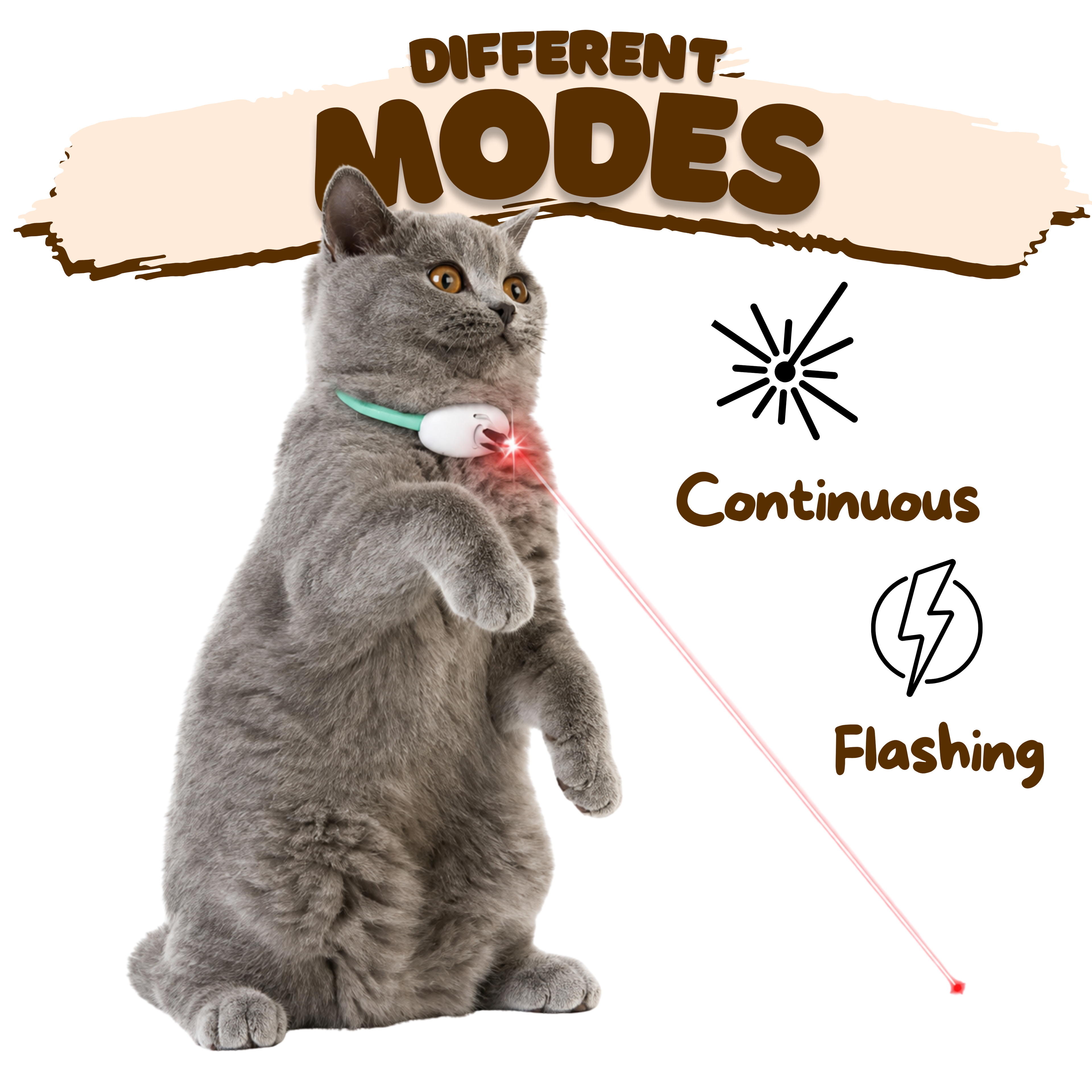 Auto Laser Cat Collar