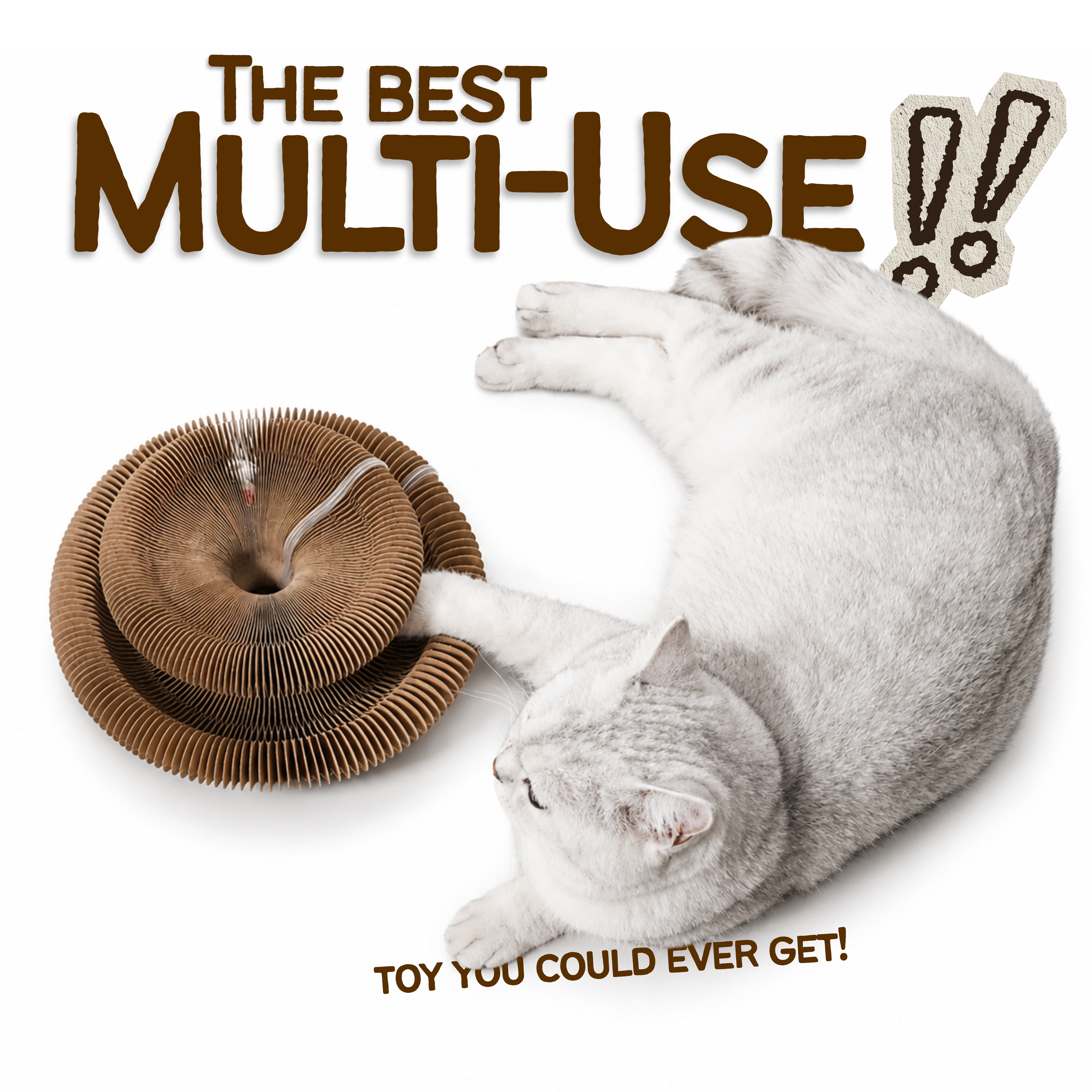 Accordion Cat Scratcher