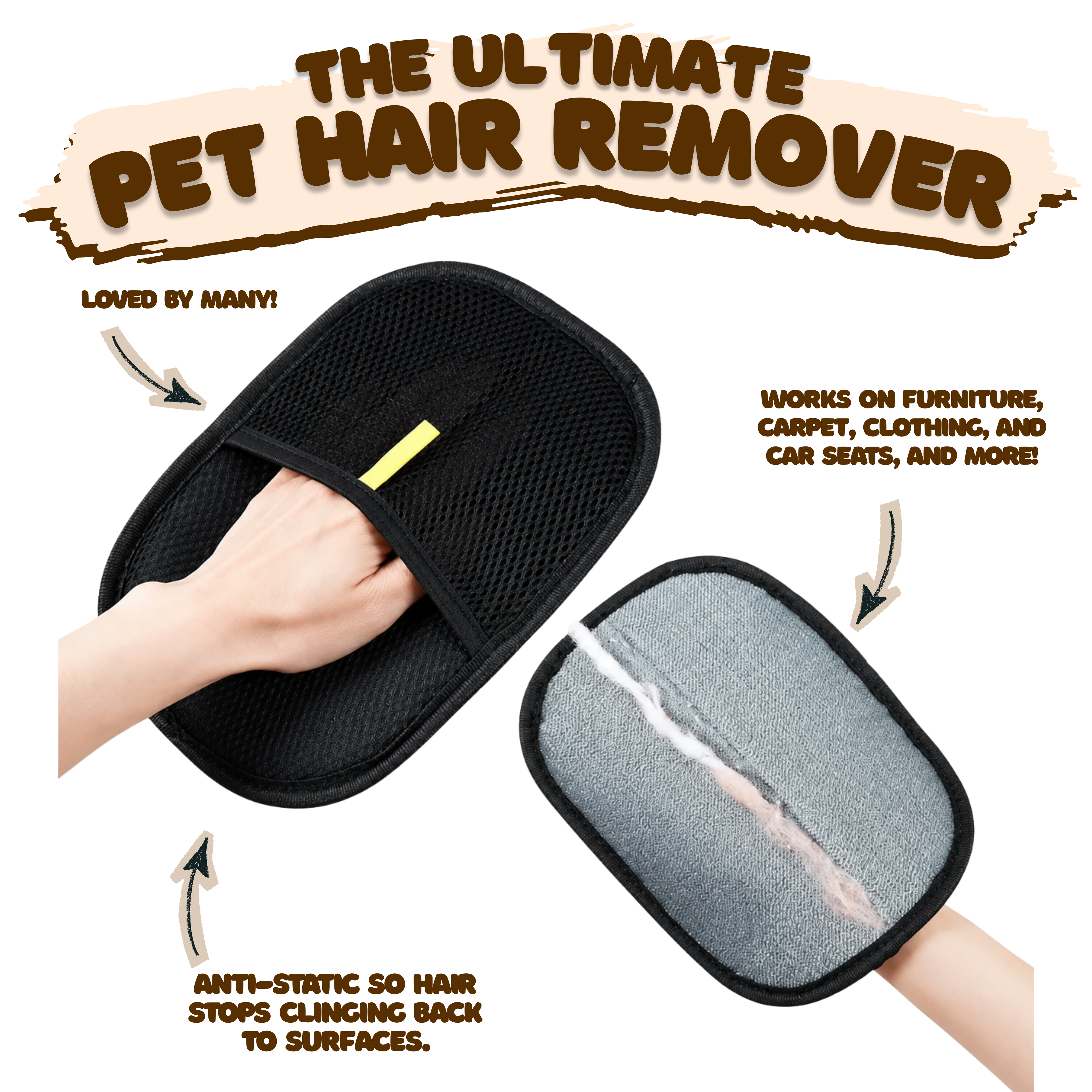 Pet Hair Removal Glove