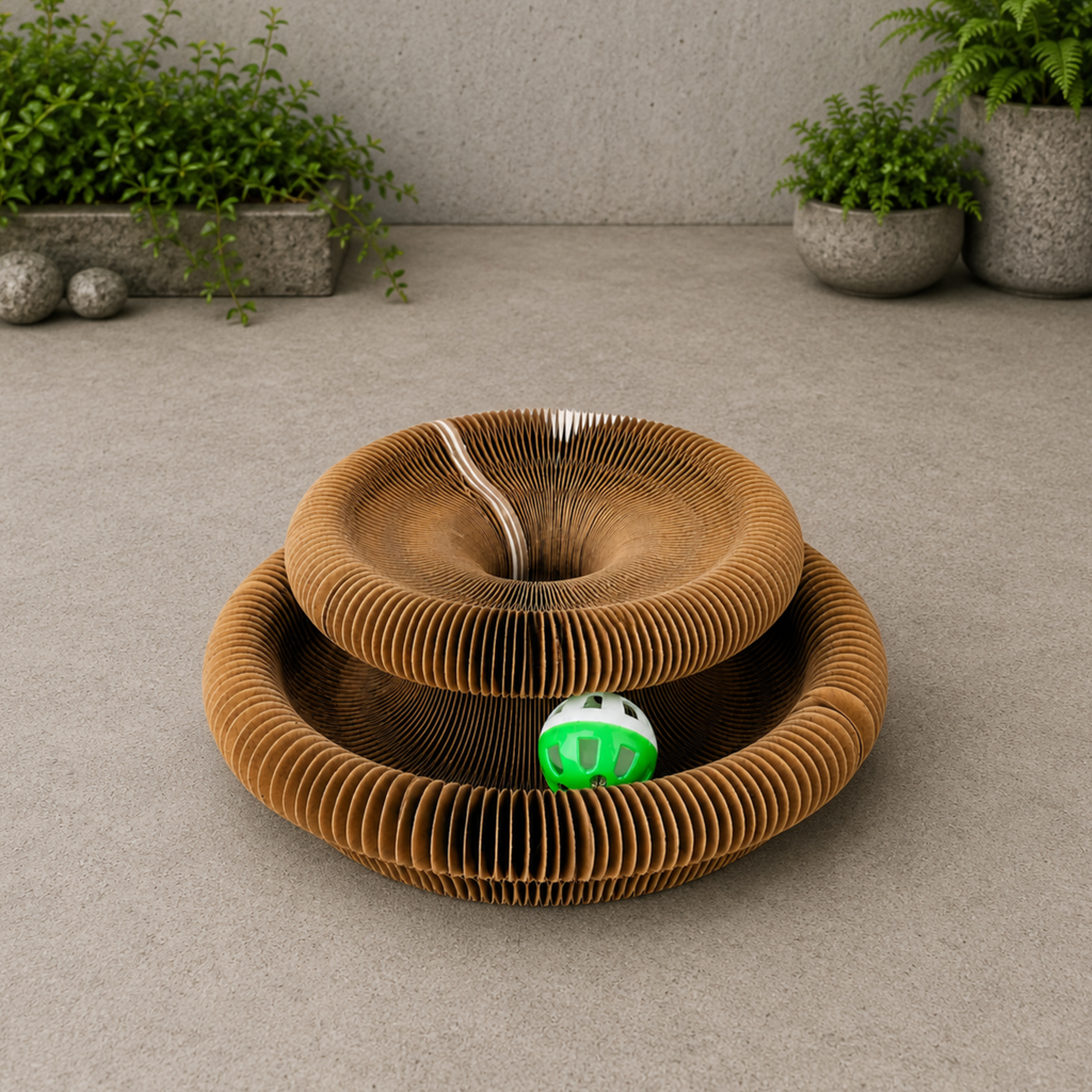 Accordion Cat Scratcher